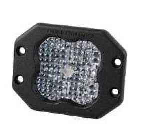 Белый врезной LED-модуль SS3 Pro с синей подсветкой, рабочий свет