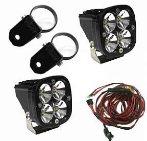 Оптика серии Squadron Pro с кронштейнами 2" на переднюю стойку