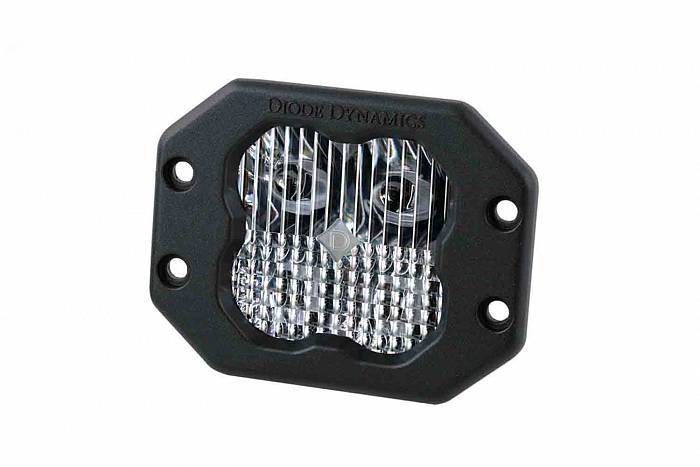 Белый врезной LED-модуль SS3 Pro с красной подсветкой, комбинированный свет