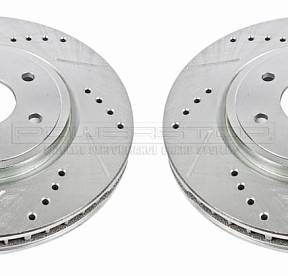 Диски тормозные для установки на переднюю ось