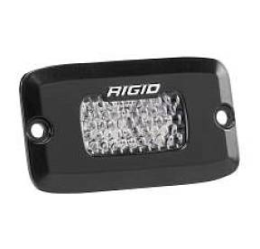Врезная LED-фара Rigid серия SR-M Pro, рабочий свет
