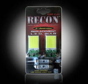 GM High Power Dome Light Set LED Replacement - Fits GMC & Chevy 07-14 Sierra & Silverado - 1 Set Required for Both 2-Door & 4-Door Trucks