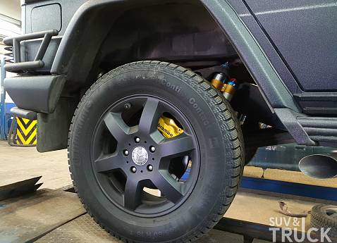 Тюнинг подвески Mercedes G-500| Доработка подвески MB G-class