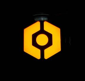 Jeep 07-17 JK Wrangler Round Front Turn Signal Lenses with Amber Hexagon-Shaped OLED Design Located Under Front Headlights - Smoked Lens