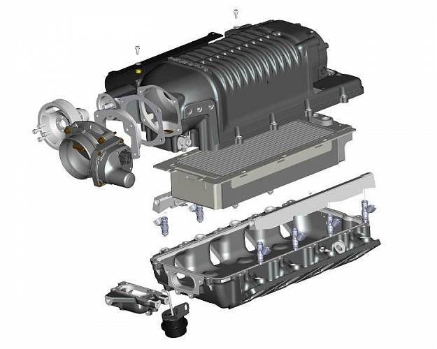 GM LSX Суперчарджер W175FF (2.9L) 