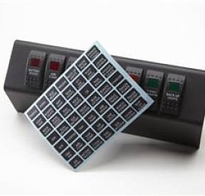 Switch Panel Legand Labels sPOD