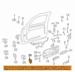 Втулка нижняя передней двери 