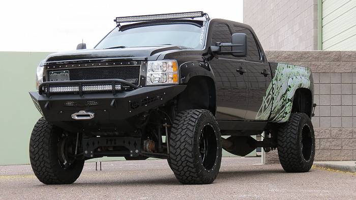 Передний силовой бампер HoneyBadger для Ford F-150 Raptor