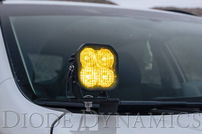 Круглый противотуманный желтый LED-модуль SS3 Sport SAE