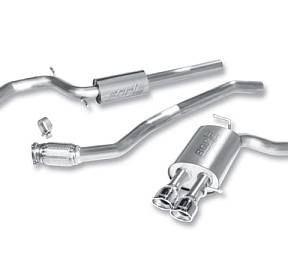 ВЫХЛОПНАЯ СИСТЕМА CAT BACK AUDI A4 И A5 B8 ’09-’15 L4-2.0L И L4-1.8L (TURBO) ЗВУК S-TYPE