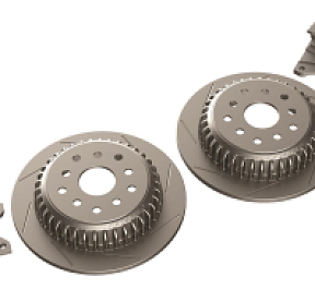 Усиленные тормозные диски TeraFlex задние для Jeep JK|JKU 4304460 