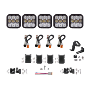 Балка светодиодная SS5 Spotr белый комбинированный свет 5 шт 