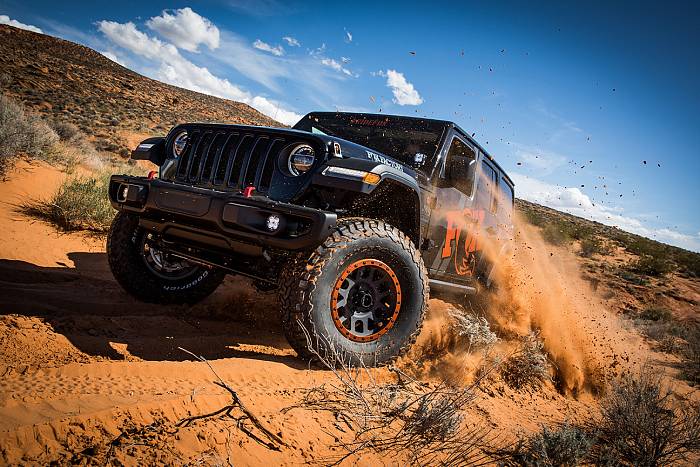 Комплект противотуманных фар серии Squadron-R Pro для установки на Wrangler JL
