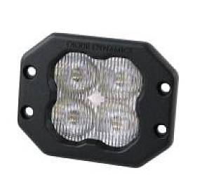 Противотуманный белый врезной LED-модуль SS3 Pro SAE с янтарной подсветкой