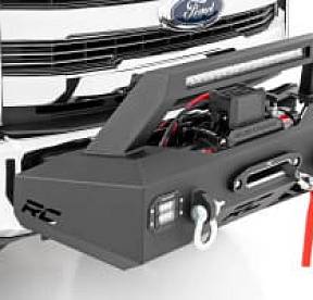 Кронштейн для внешней установки передней лебёдки