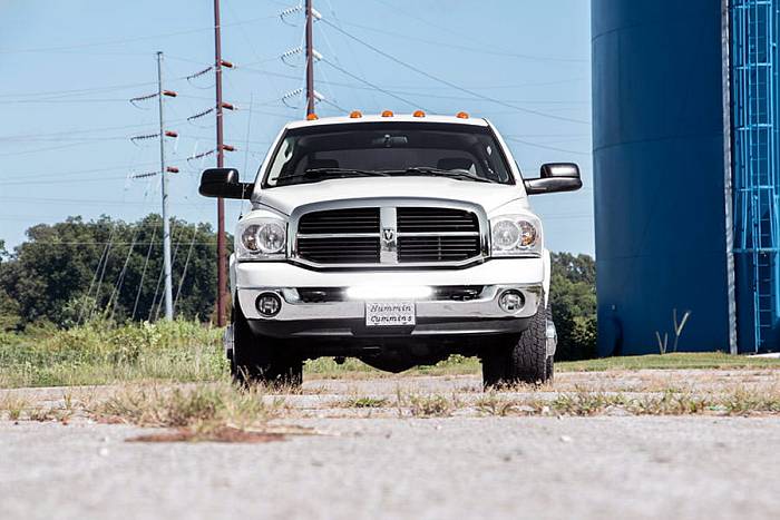 Кронштейн для LED балки 20'' в бампере Dodge Ram 2011-2016