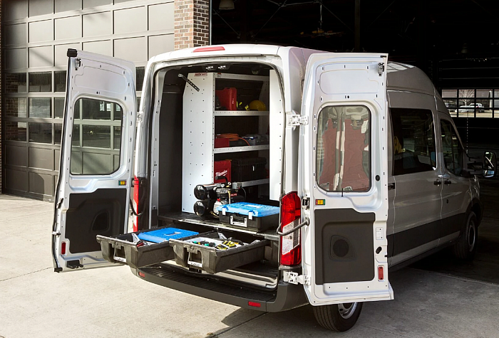 Система хранения DECKED для Ford Econoline 1992-14 с колесной базой 350,5 см