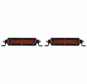 Комплект низкопрофильных противотуманных фар SR-Series 6" Amber Pro SAE, янтарные