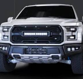 Baja Designs - Решетка радиатора со светодиодной балкой для Ford Raptor 2017-18