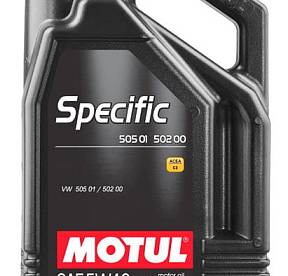 5 л MOTUL SPECIFIC 505.01 для бензиновых и дизельных двигателей VOLKSWAGEN