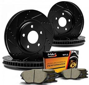 Комплект тормозных дисков и колодок для Chevrolet Tahoe | Cadillac Escalade 2000-2006 серия ELITE xDS