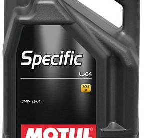 5 л MOTUL SPECIFIC LL-04 для бензиновых и дизельных двигателей   BMW