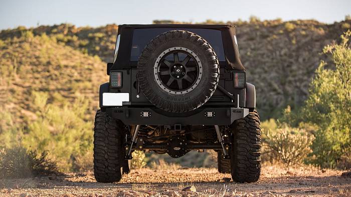 Бампер задний серия Stealth Fighter для Jeep JK / JKU