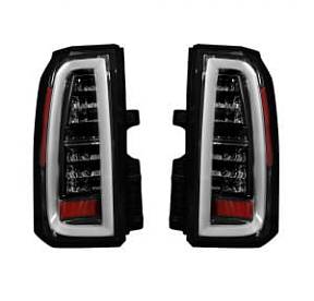 Chevy Tahoe & Suburban 15-17 OLED Bar-Style LED TAIL LIGHTS - Smoked Lens