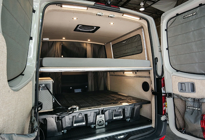 Система хранения DECKED для Ford Econoline 1992-14 с колесной базой 350,5 см