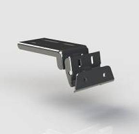 Крепление для багажника BMS на водосток UAZ Patriot, полимерное покрытие