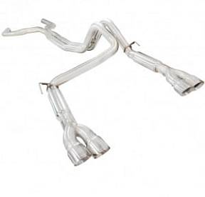 Точная двойная выхлопная система для Firebird с кат. Green и 4 насадками