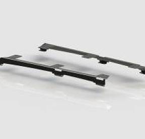 Рейлинги для багажника BMS для Toyota LC Prado 150, покрытие Line-X