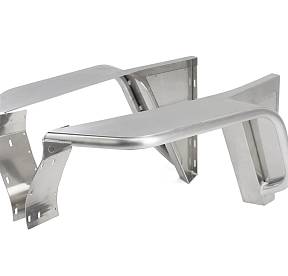 Крылья передние G3 для Jeep TJ/LJ с вылетом 6 дюймов  алюминиевые от GenRight