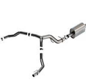 Выхлопная система Cat-Back для Cadillac Escalade 2021-2023, хромированная