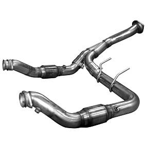 Downpipe и Y-Pipe для Ford F150 Eco Boost V6 3.5L, 3'' с кат. High Flow