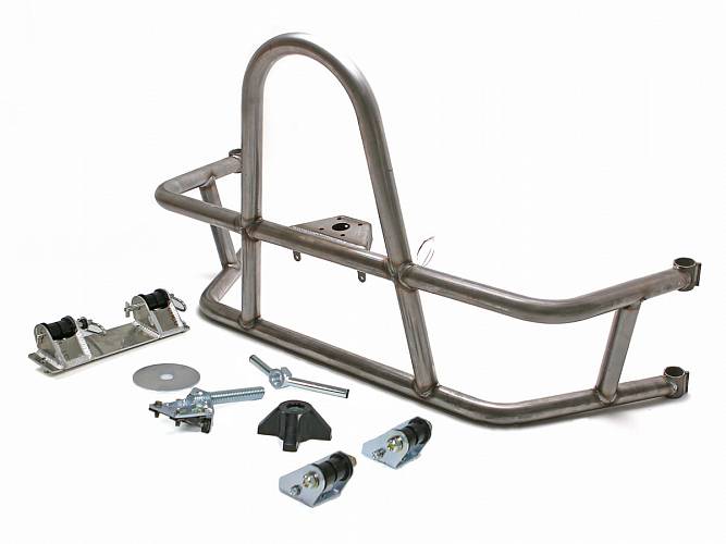 Калитка под запасное колесо диаметром 33"-42" дюйма для  Jeep JK стальная от GenRight
