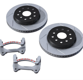 Усиленные тормозные диски TeraFlex  передние для Jeep JK|JKU 4303490 