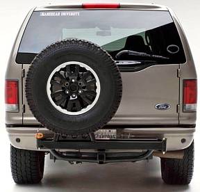 Кронштейн крепление запасного колеса на фаркопе (со смещением 25,4 см)