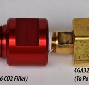 Адаптер для CO2 клапанов