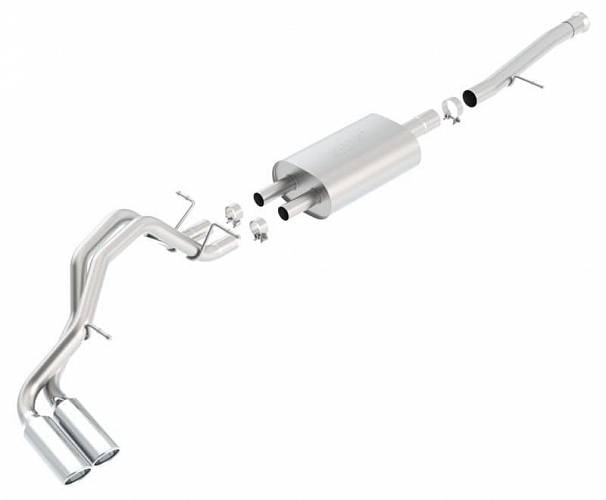 140471 ВЫХЛОПНАЯ СИСТЕМА CAT BACK CADILLAC ESCALADE ESV/EXT ’11-’13 & GMC DENALI V8-6.2L