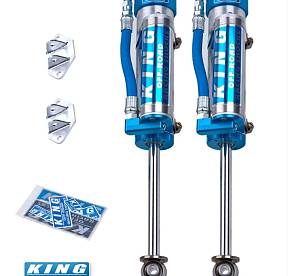 Амортизаторы KING задние для  JEEP TJ 1997-2006 2,5",  с резервуаром на гибком соединение, лифт подвески до 2,5"