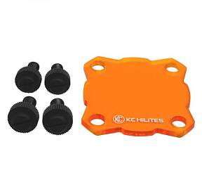 Защитное стекло янтарное для одинарной фары KC FLEX™ #72082