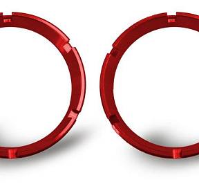 Декоративный элемент для модульной оптики KC FLEX™ цвет красный (2 шт.) #30554