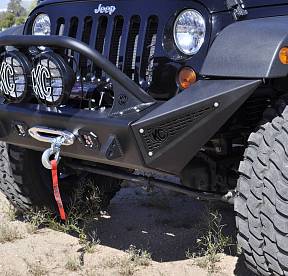 Кронштейн для установки 8" фар на передний бампер ADD для Jeep Wrangler JK 2007-17 