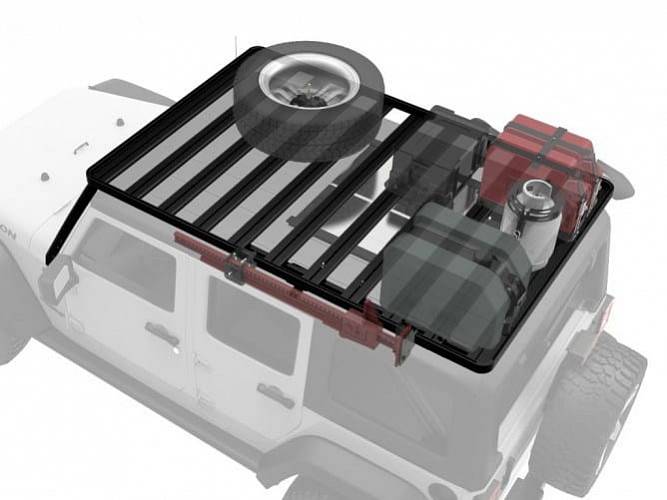 Багажник Slimline II на крышу для Jeep Wrangler JKU (4 двери), 2007+ - от Front Runner