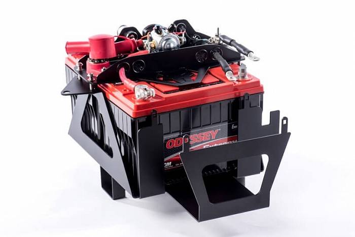 Комплект для установки двух аккумуляторов на Jeep Wrangler JK 2007-18