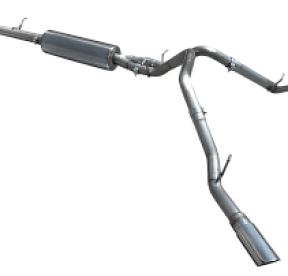 Catback 3"×3'' с двойным выходом и 2 насадками для Chevrolet Tahoe|Cadillac Escalade 2007-13