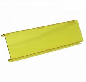 Защитная крышка янтарного цвета для светодиодной балки 10" серии OnX6