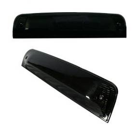 Dodge 09-17 RAM 1500 & 10-17 RAM 2500/3500 - Red LED 3rd Brake Light Kit w/ White LED Cargo Lights - Clear Lens