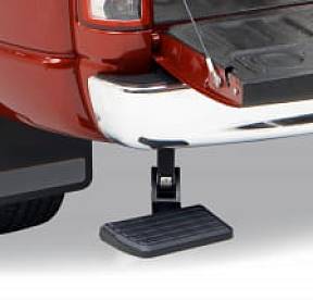 Ступенька задняя BEDSTEP Ram 1500  - несовместима с раздвоенным выхлопом